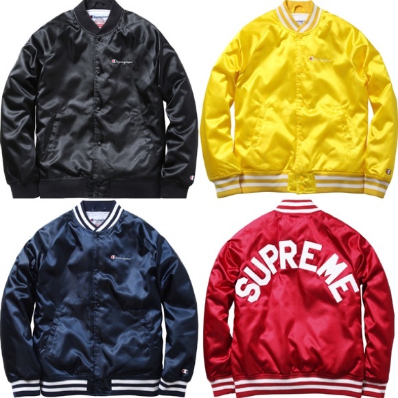 Supreme | Jackets & Coats | 23 Supreme Champion Satin Varsity